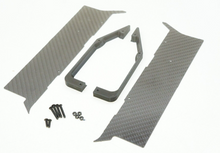 Load image into Gallery viewer, Carbon Fiber Side Skirts Left/Right Aero Panels Upgrade for Arrma Vendetta 3S
