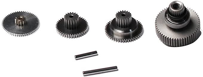 Savox SC1258TG Titanium Gear Set w/Bearing 1258tg SAV-SG-SC1258TG