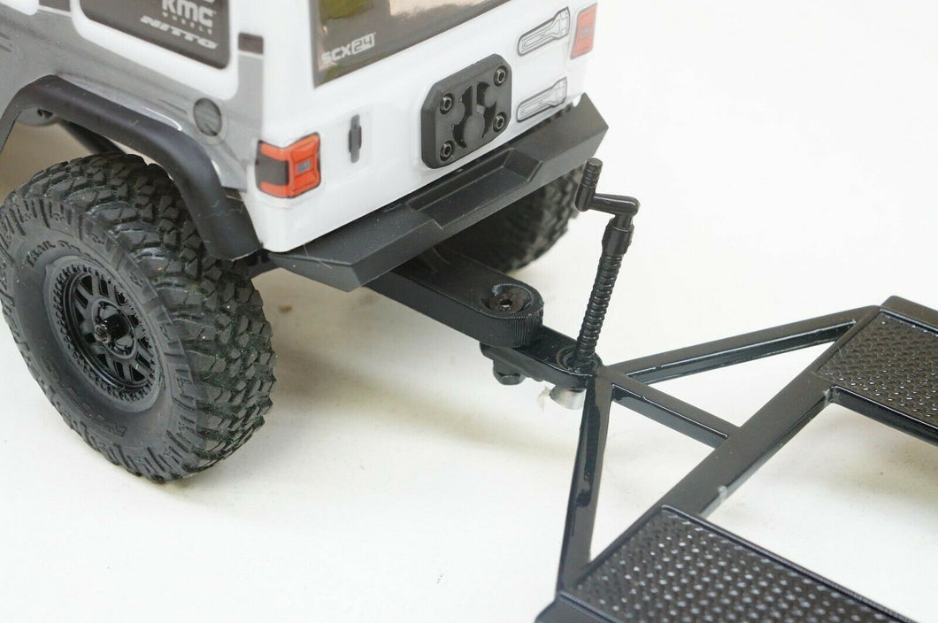 RC Boat & Truck Trailer Hitch for Axial SCX24 Crawler 1/24 Scale Car Hauler