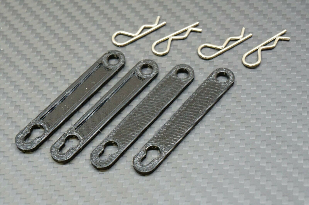 3D Printed Battery Hold-Down Straps for Associated RC10 RC10T Rep. ASC 6335 (4)