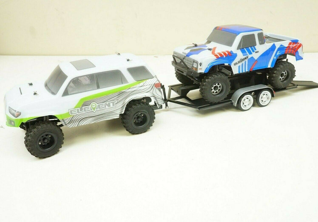 RC Boat & Truck Trailer for Associated Enduro 24 1/24 scale Car Hauler Scale