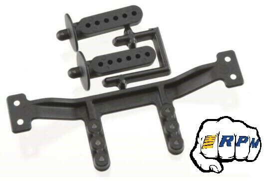 RPM 81142 Adjustable Rear Body Mounts & Post for Traxxas Drag Slash 2wd /Rustler