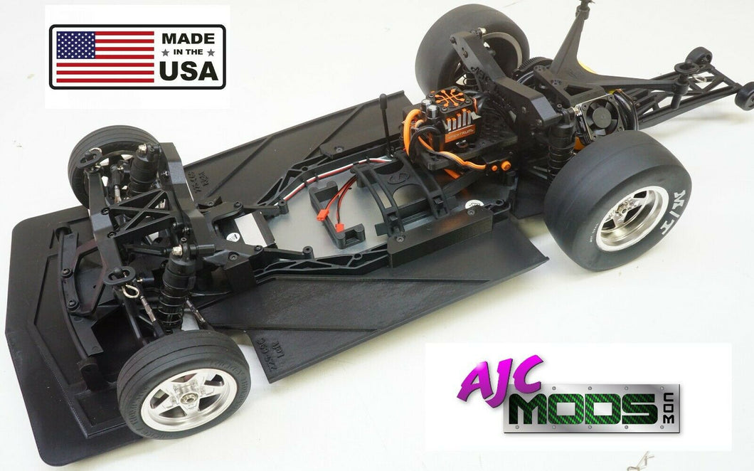 Aero Downforce Kit Ground Effects Underbody for Losi 22s '69 Camaro RC Drag Car