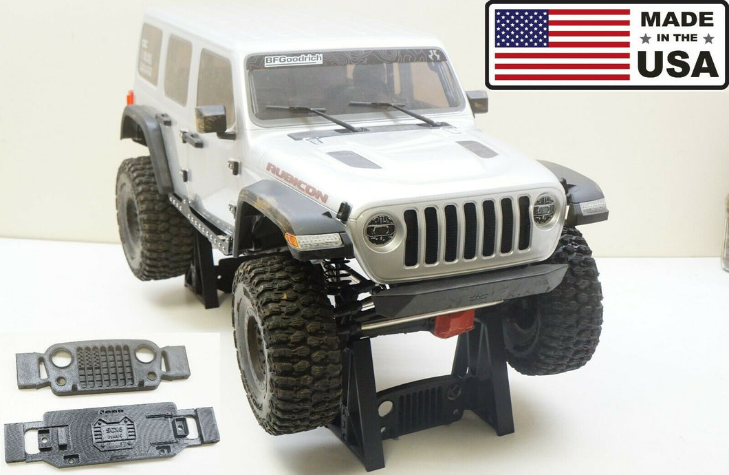 AJCMods Display Stand for Axial SCX6 1/6 Scale Crawler Jeep JLU Wrangler Upgrade
