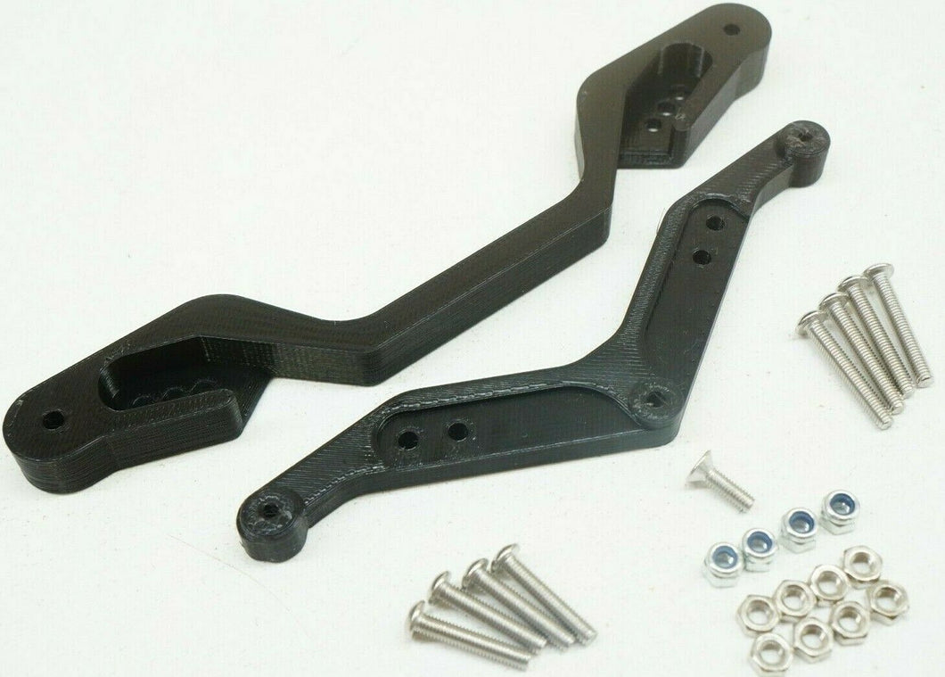 Vertical Shock Tower Relocator Front & Rear for Team Associated DR10 NPRC Drag