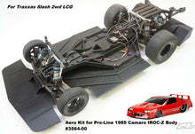 Load image into Gallery viewer, Downforce Aero Kit Ground Effects Undertray Diffuser Traxxas Slash DRAG IROC-Z
