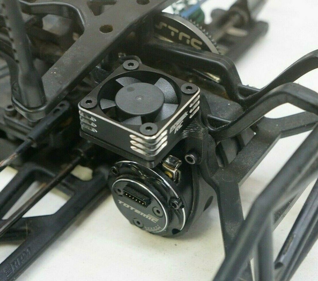 Motor Cooling Fan Mount + ProTek For Team Associated SC10 2wd Short Course Truck