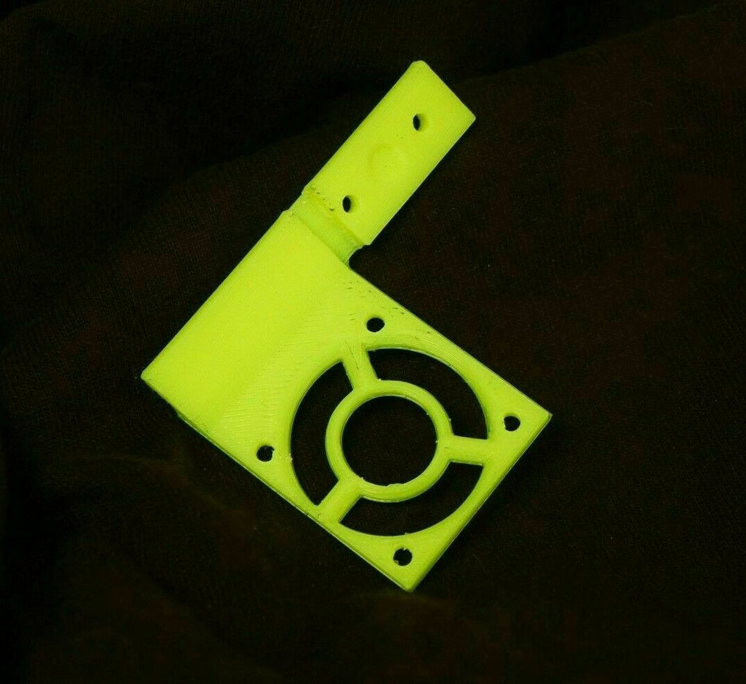 Motor Cooling Fan Mount (30x30mm) Neon Yellow for Team Associated DR10 NPRC RC
