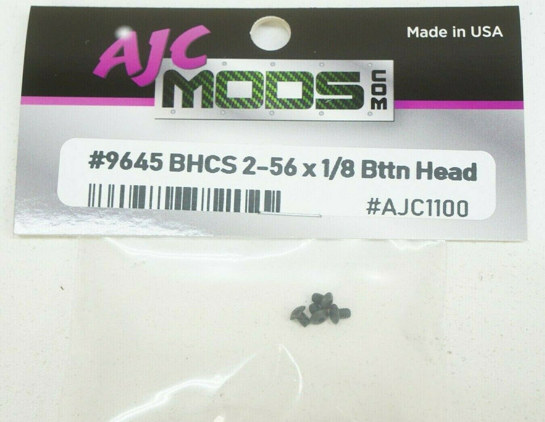 AJCMods Knopf Kopf Kappe Schrauben Bhcs 2-56 x 0.3cm Ersetzt Verbundenen 9645