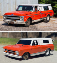 Load image into Gallery viewer, FARM TRUCK Camper Cover for Traxxas Chevy C10 1/10 Drag Truck NPRC Bed Cap Shell
