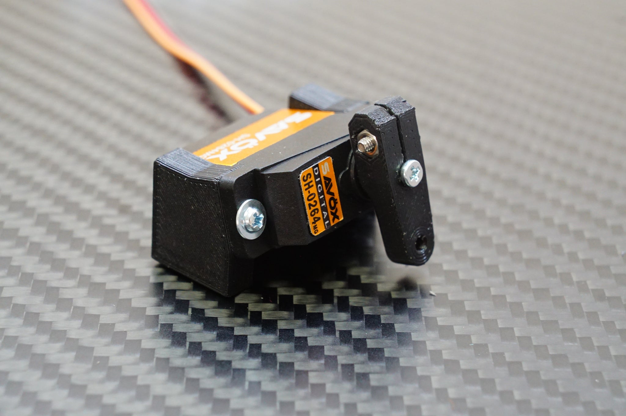 HRAMTT48SHVX Hot Racing Losi Mini T 2.0/Mini-B Aluminum Savox Servo