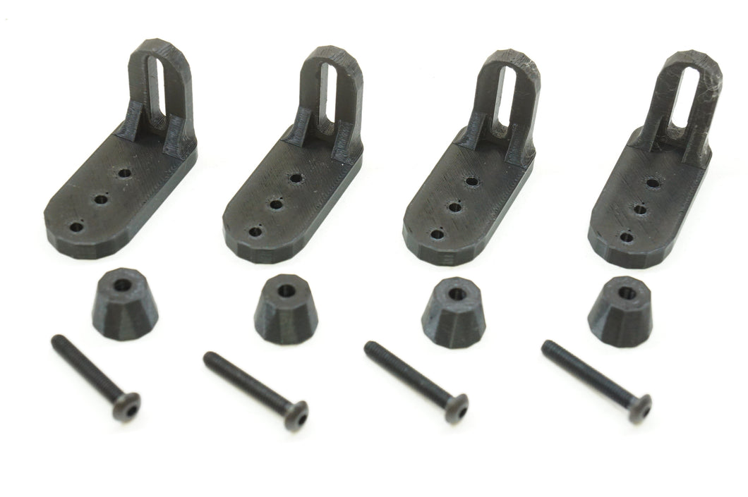 Adjustable Ride Height Hubs & Arms for Dragos RC Car Display Roller Chassis