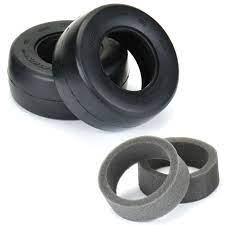 *Limited Stock* Pro-Line Reaction HP Belted Drag Slick 2.2/3.0 SCT Rear Tires (2) (S3)