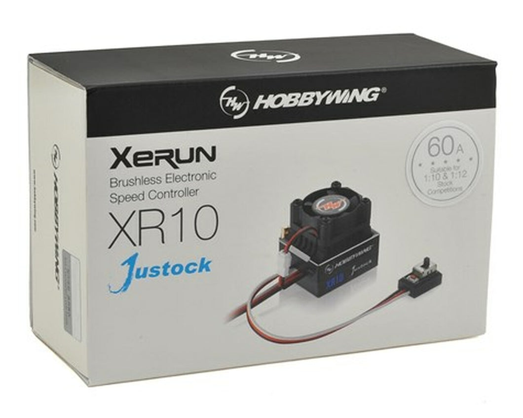 Hobbywing XERUN XR10 Justock 1/10 Sensored Brushless ESC