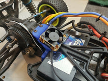 Load image into Gallery viewer, Team Associated B5, B5m, SC5m, T5m Upgrade 3D Fan Mount 30x30mm + Protek Fan HV
