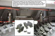 Load image into Gallery viewer, 1&quot; Lift Kit Upper Shock Mount Upgrade Kit For Traxxas TRX-6 Flatbed Hauler
